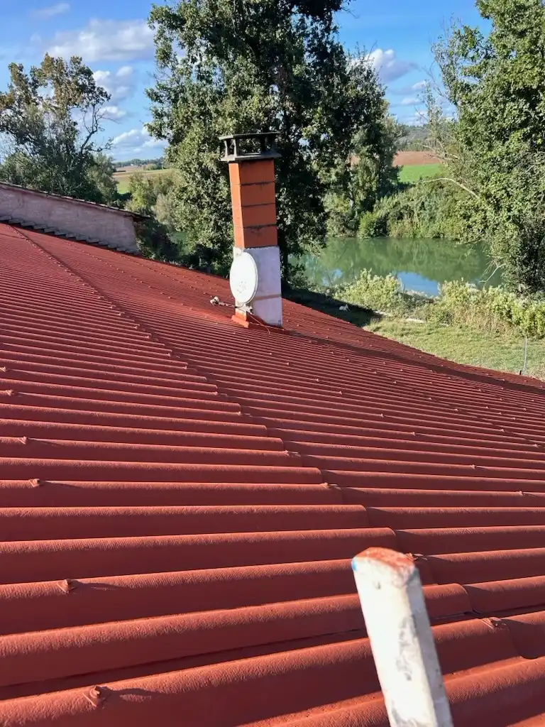 Toiture en tôle
