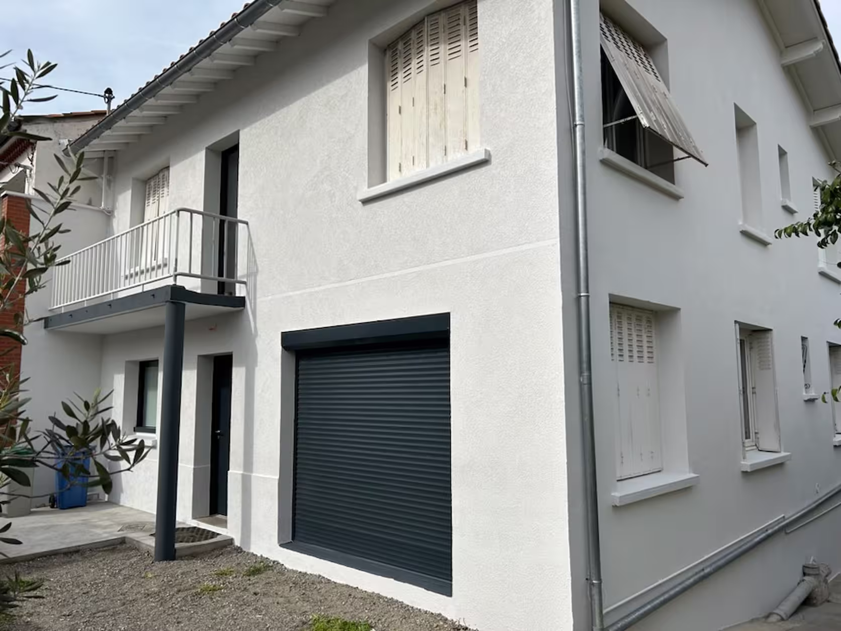 Façade de maison avant travaux